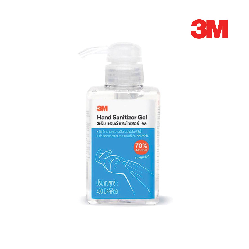 เจลใสล้างมือ “3M”